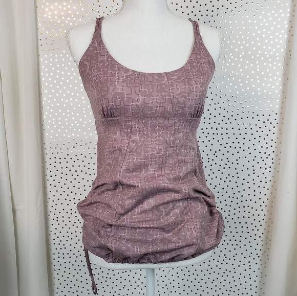 Patagonia Purple Cross Back Drawstring Tank - Picture 6 of 8